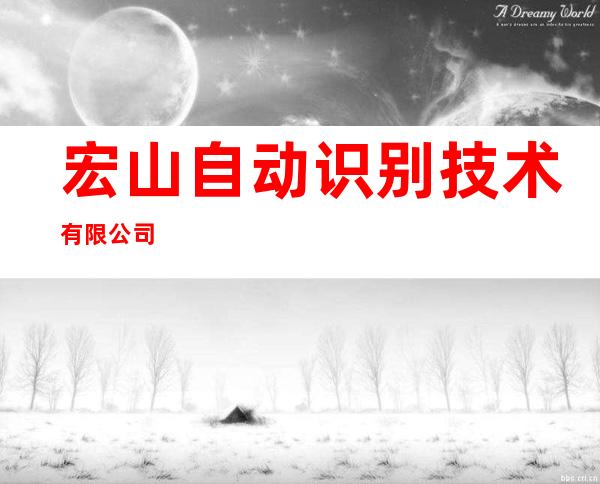 宏山自动识别技术有限公司